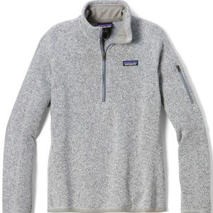 Women’s size medium gray half-zip pullover jacket